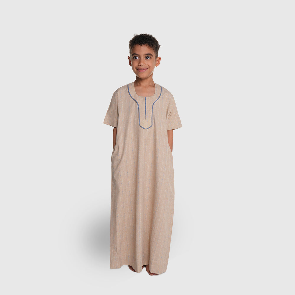 Boys Jalabiya - Beige