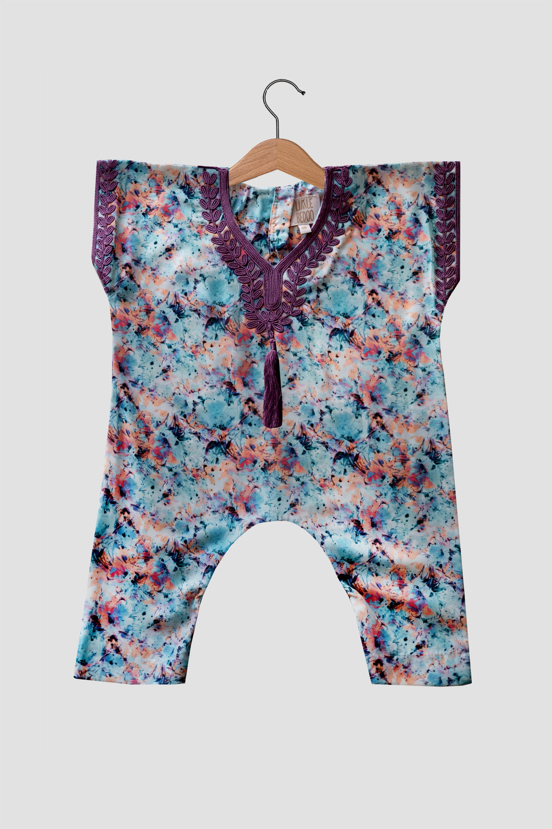 Jalabiya Onesie - Summer Collection - Blueberry