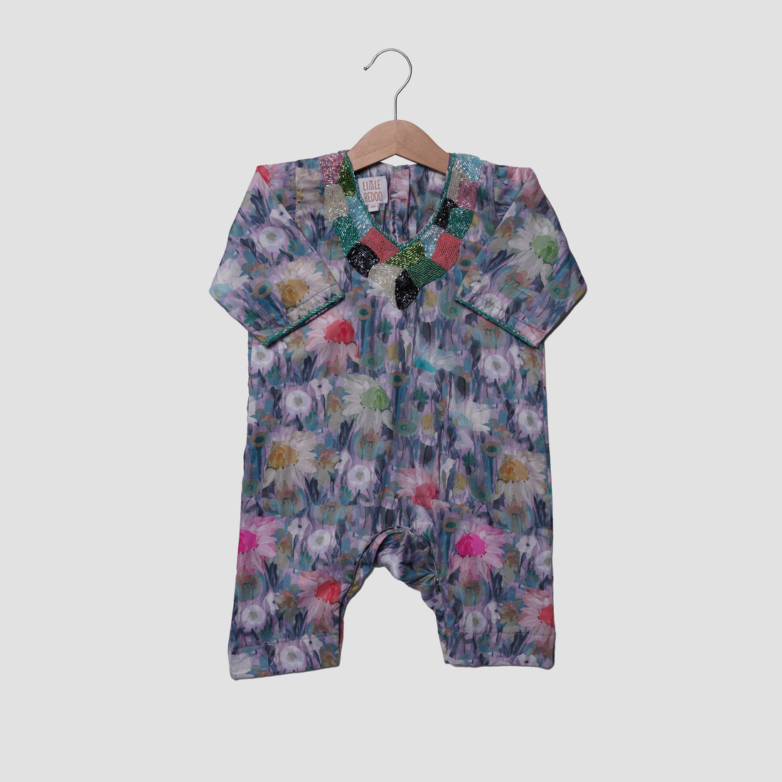 Jalabiya Onesie - Watercolor Collection - Blue